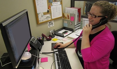 Care Coordinator Alicia Hanson most enjoys connecting with patients, their family members and caregi