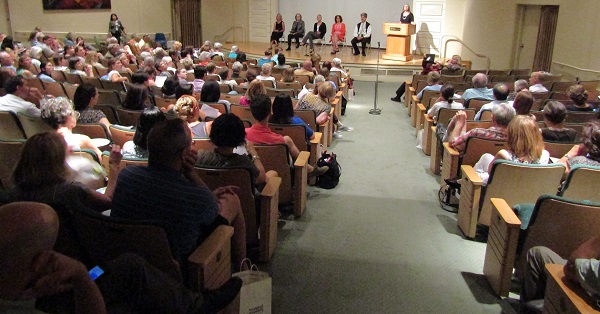 A vibrant discussion led by palliative care experts followed the Being Mortal film.