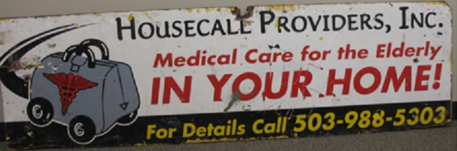 Bus Bench sign