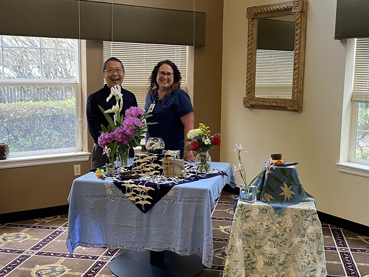 Bereavement service for community