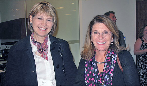 Two former HCP clinicians From l. to r.: Erika Byers, FNP program volunteer and Patty Murphy, ANP current board and patient volunteer.