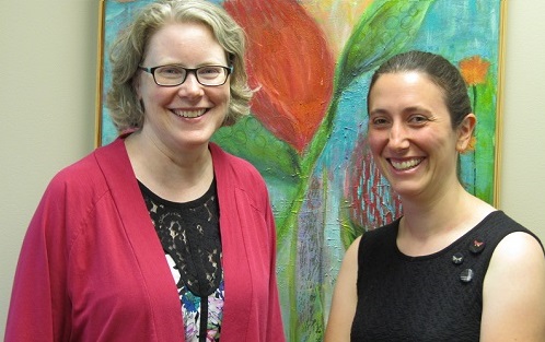 Doctors Pam Miner (l) and Naja Di Pilla have been working together since last spring.