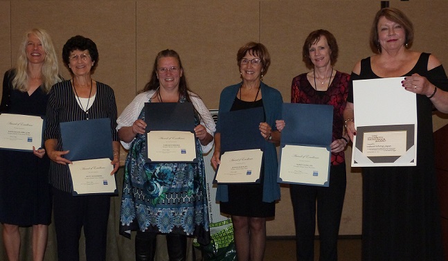 Dr. Nancy Cloak, second from right, with other members of the 2015 Oregon Hospice Association Dream 
